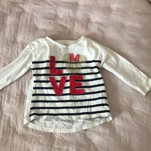 Gap Disney long sleeve shirt